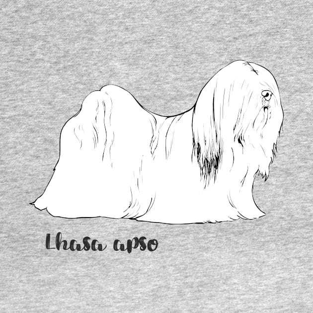 Lhasa apso by eRDe